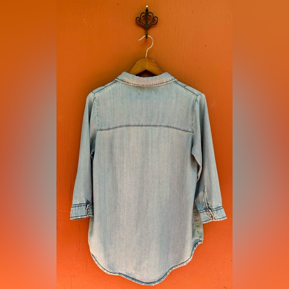 One x One Teaspoon Denim Shirt - Picture 2 of 8